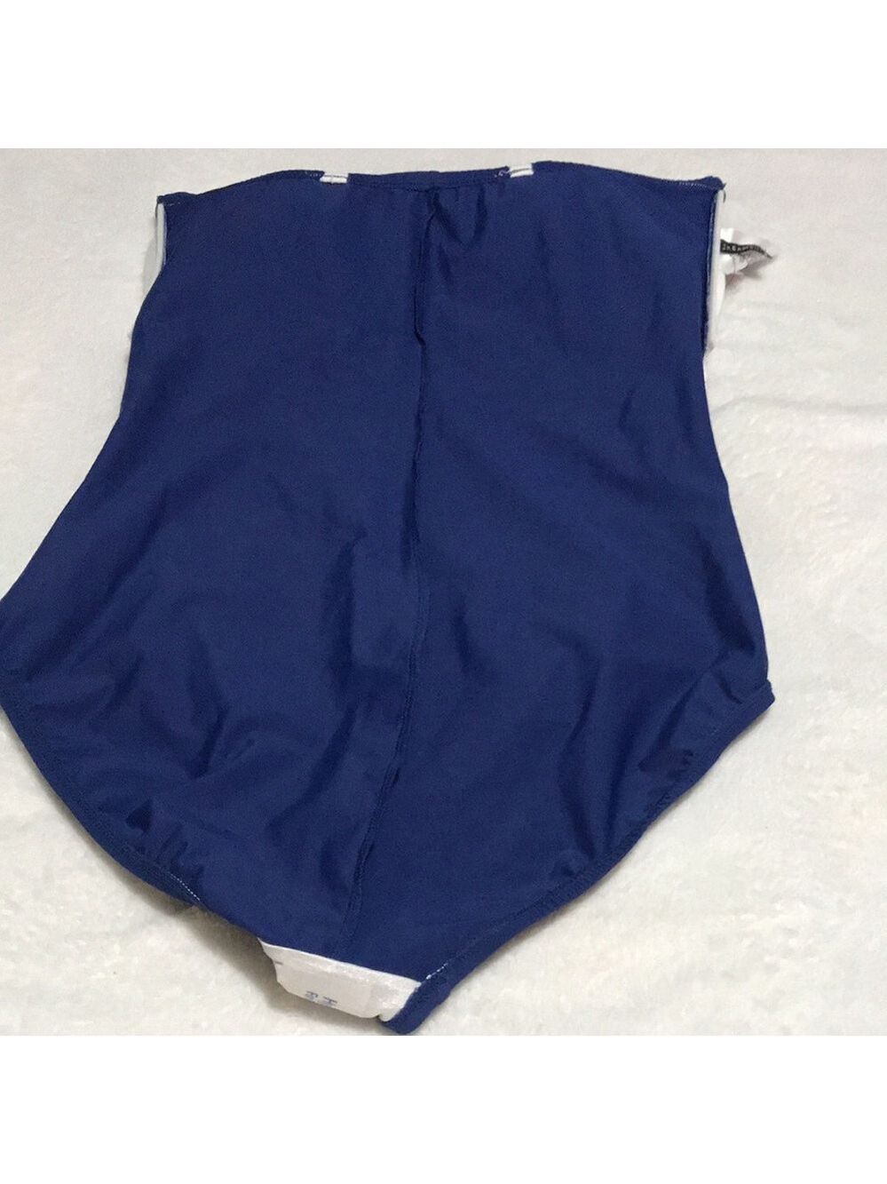 Dreamsuit by Miracle Brands Blue Multicolor One-Piece Swimsuit Sz 14 - Picture 4 of 6